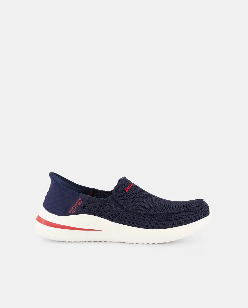

Delson 30 мужские кроссовки Skechers, темно-синий
