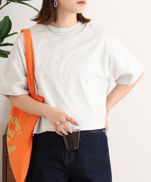 

Футболка хлопковая однотонная с коротким рукавом Spiritoso, пепельный