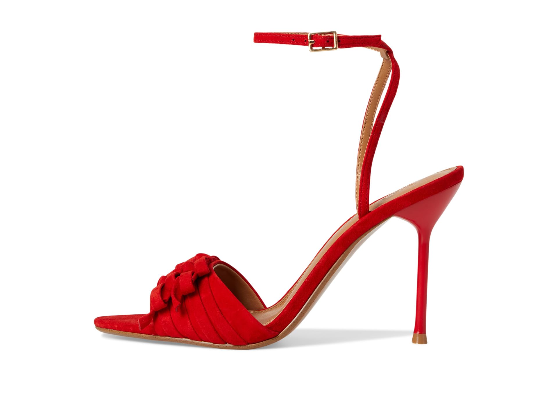 Сандалии Steve Madden Porsha, цвет Red Suede — фото 4