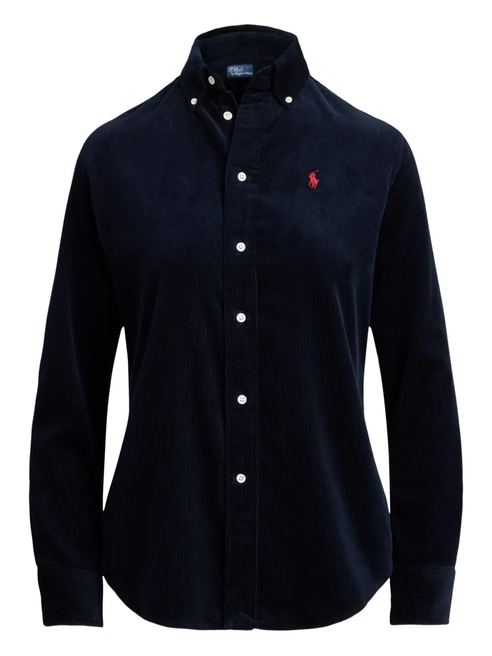 

Вельветовая рубашка с длинными рукавами POLO RALPH LAUREN, синий