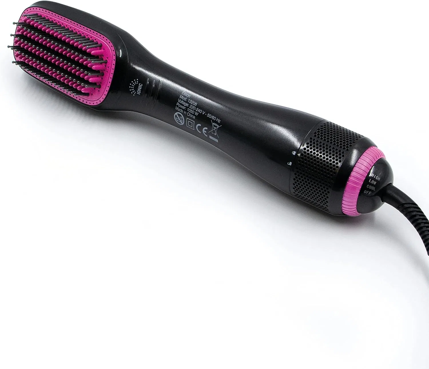 Электрическая расческа-выпрямитель ELISON с ионизацией Elison, Pro Air Dryer Brush