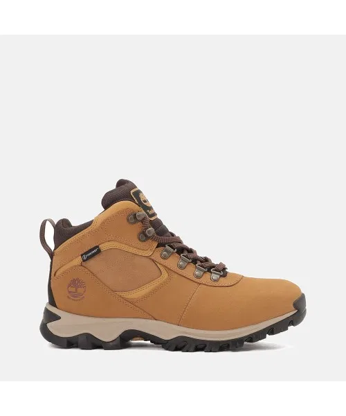 Ботинки для хайкинга Timberland Mount Madsen Mid с мембраной TimberDry, на шнуровке, цвет пшеничный