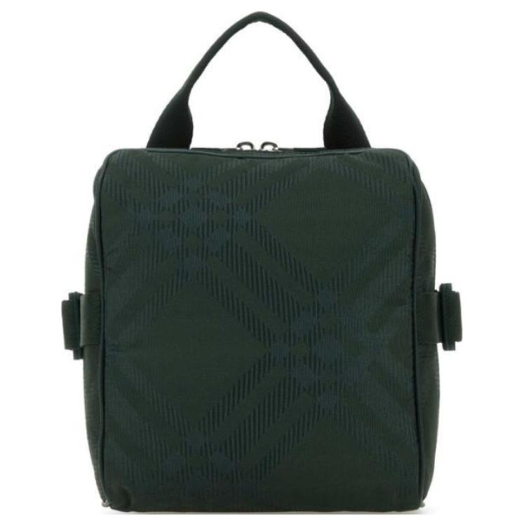 

Burberry Жаккардовая клетчатая сумка-кроссбод Green