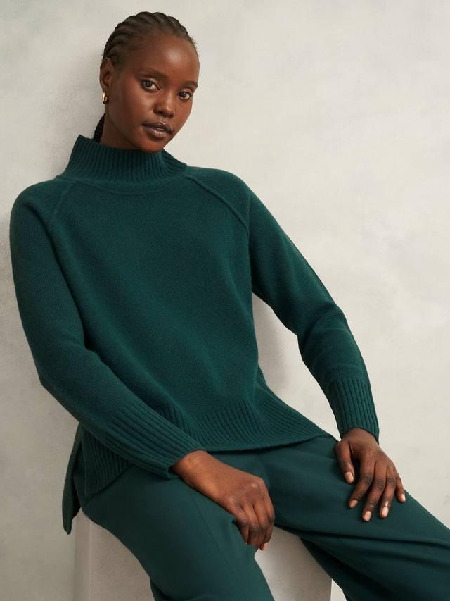 

Лорайн свитер с воротником-воронкой из шерстяной смеси Hobbs