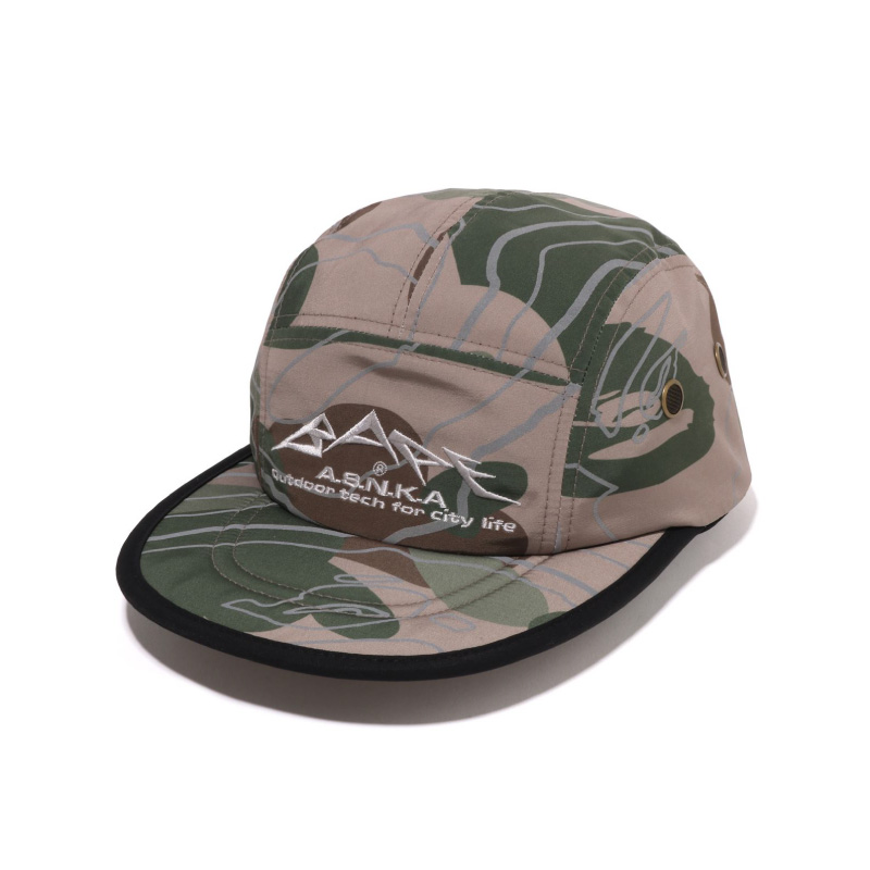 

A BATHING APE Кепка Bape Layered Line Camo Jet