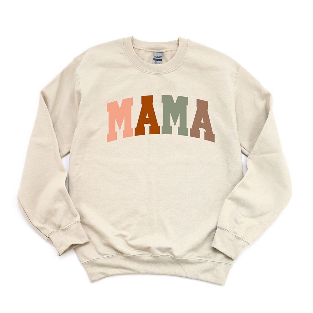 

Разноцветный свитшот Mama Block Simply Sage Market, цвет Dust