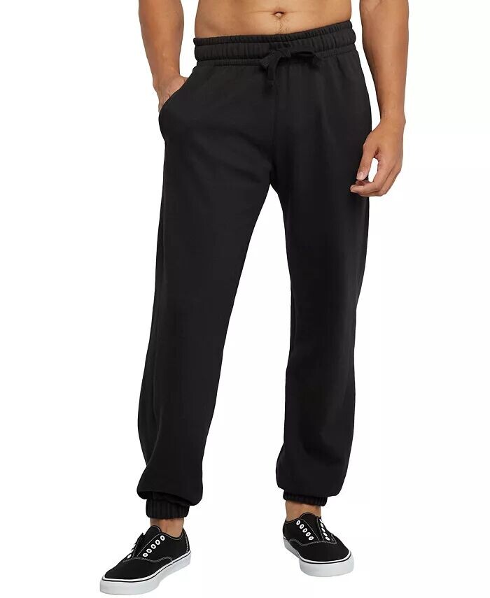 

Мужские спортивные штаны из флиса с карманами Originals Hanes, черный