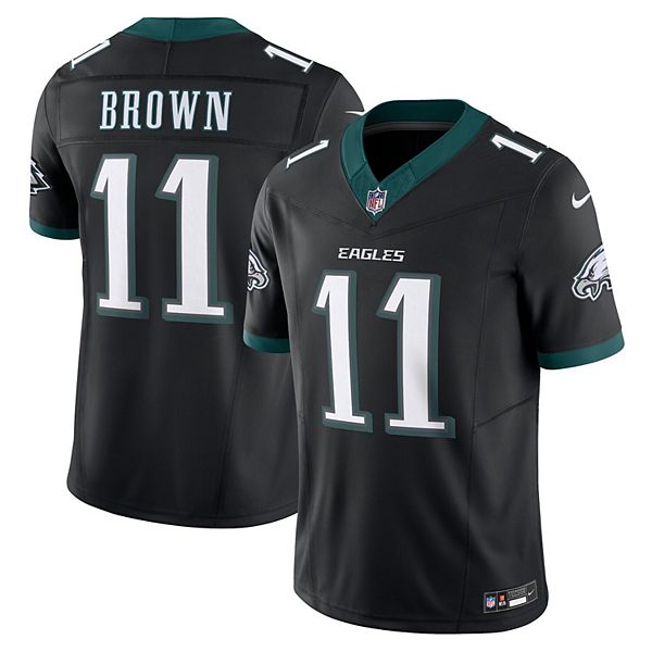 

Мужская футболка Philadelphia Eagles Alternate Vapor FUSE Limited черного цвета Nike