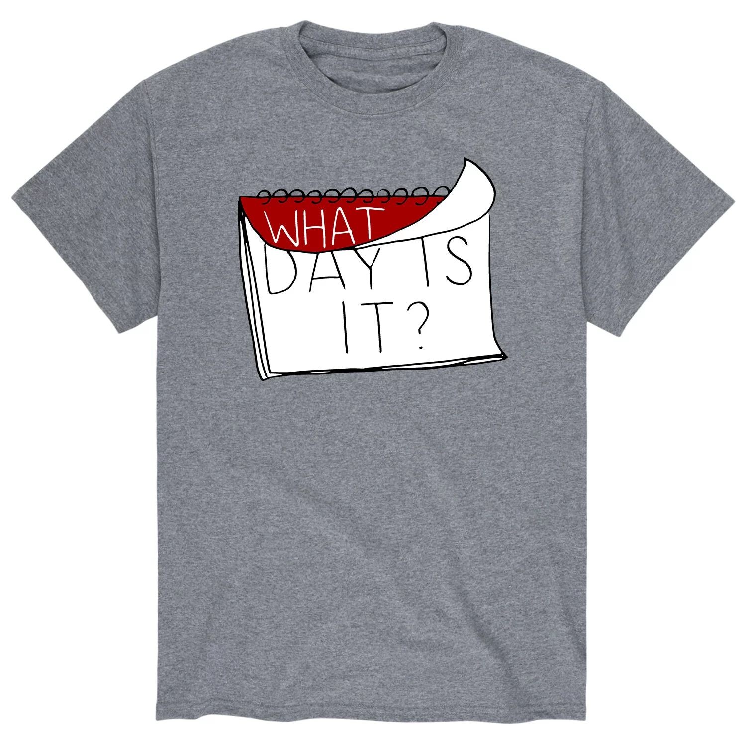 

Мужская футболка What Day Is It Licensed Character