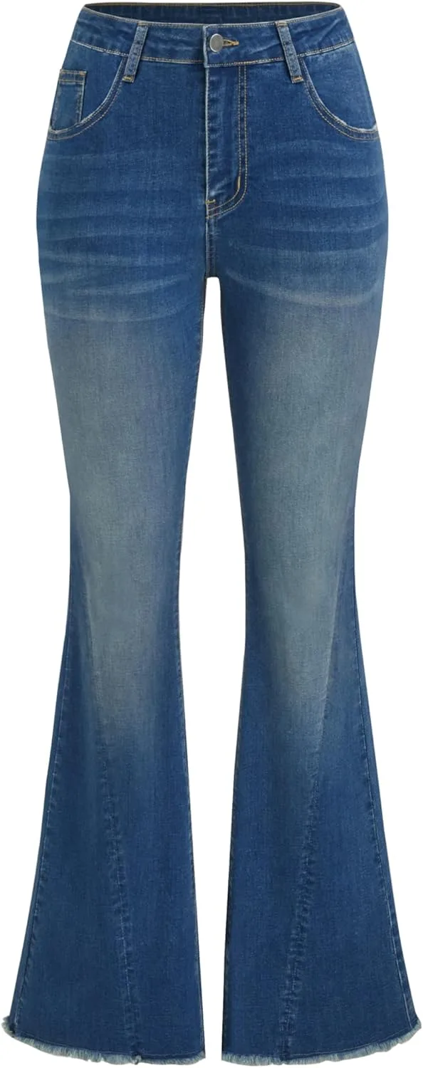 

CIDER Flare Jeans для женщин, низкая посадка, Slim Fit