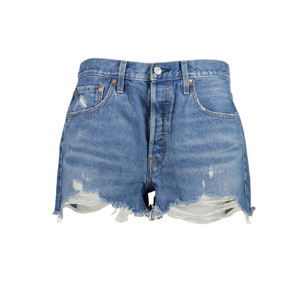 

Синие хлопковые женские джинсы Levi´s