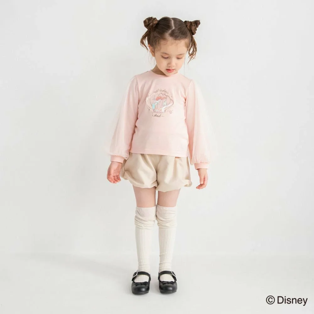 Футболка с длинными рукавами и тюлевым низом Branshes, pink — фото 4