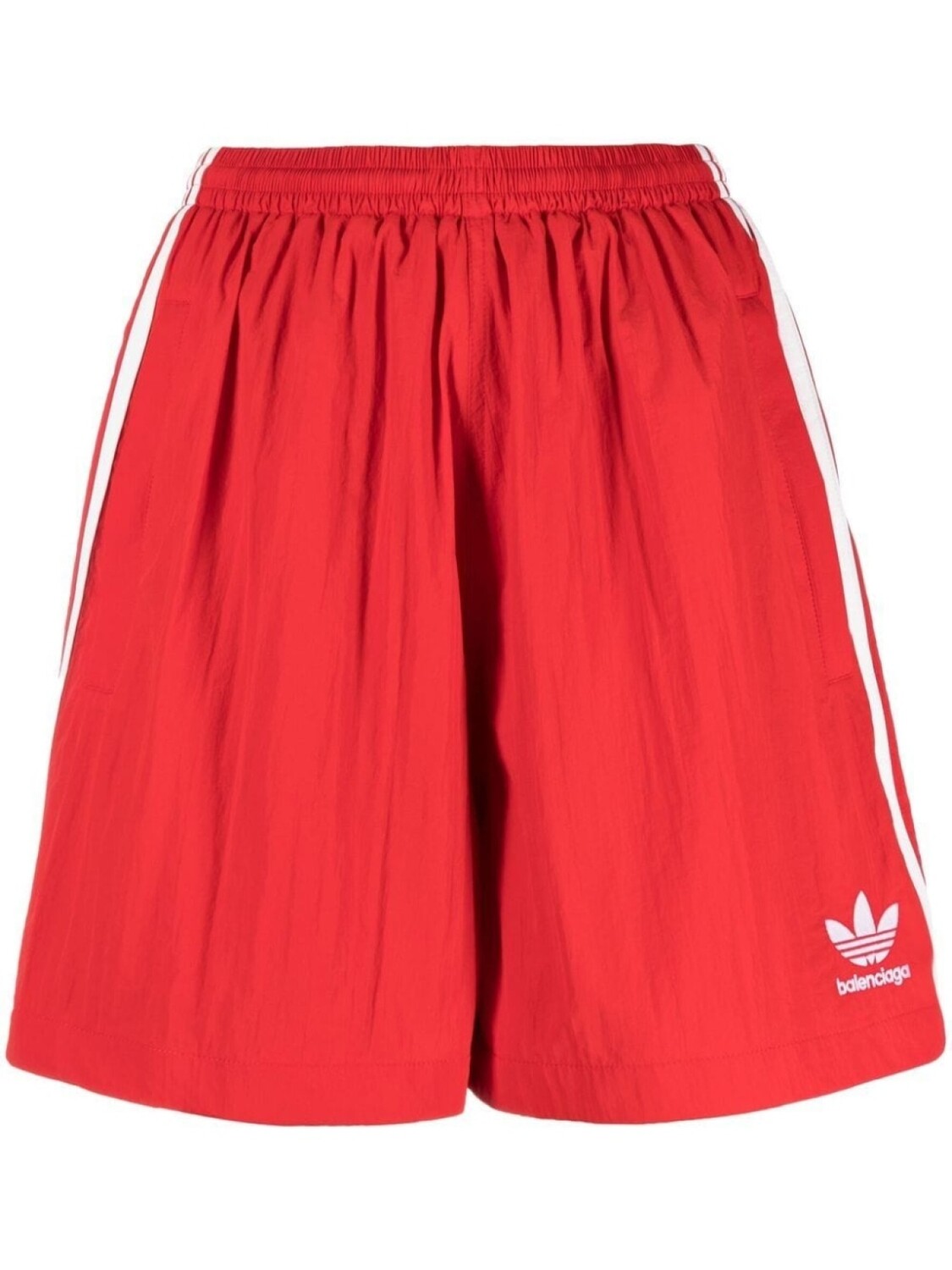 

Balenciaga спортивные шорты с логотипом из коллаборации с adidas, красный
