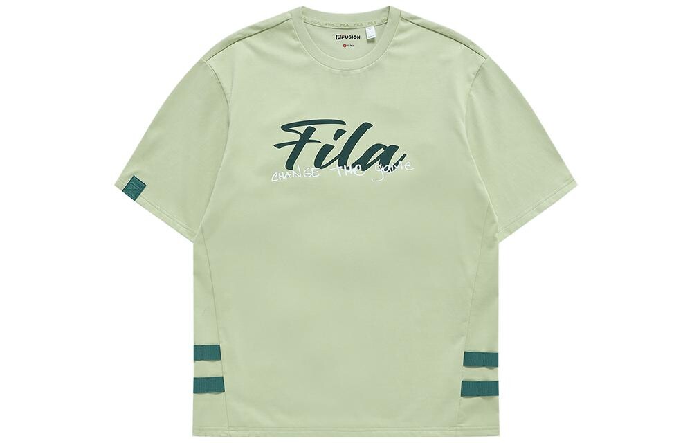 

Футболка мужская винтажная зеленая Fila, зеленый
