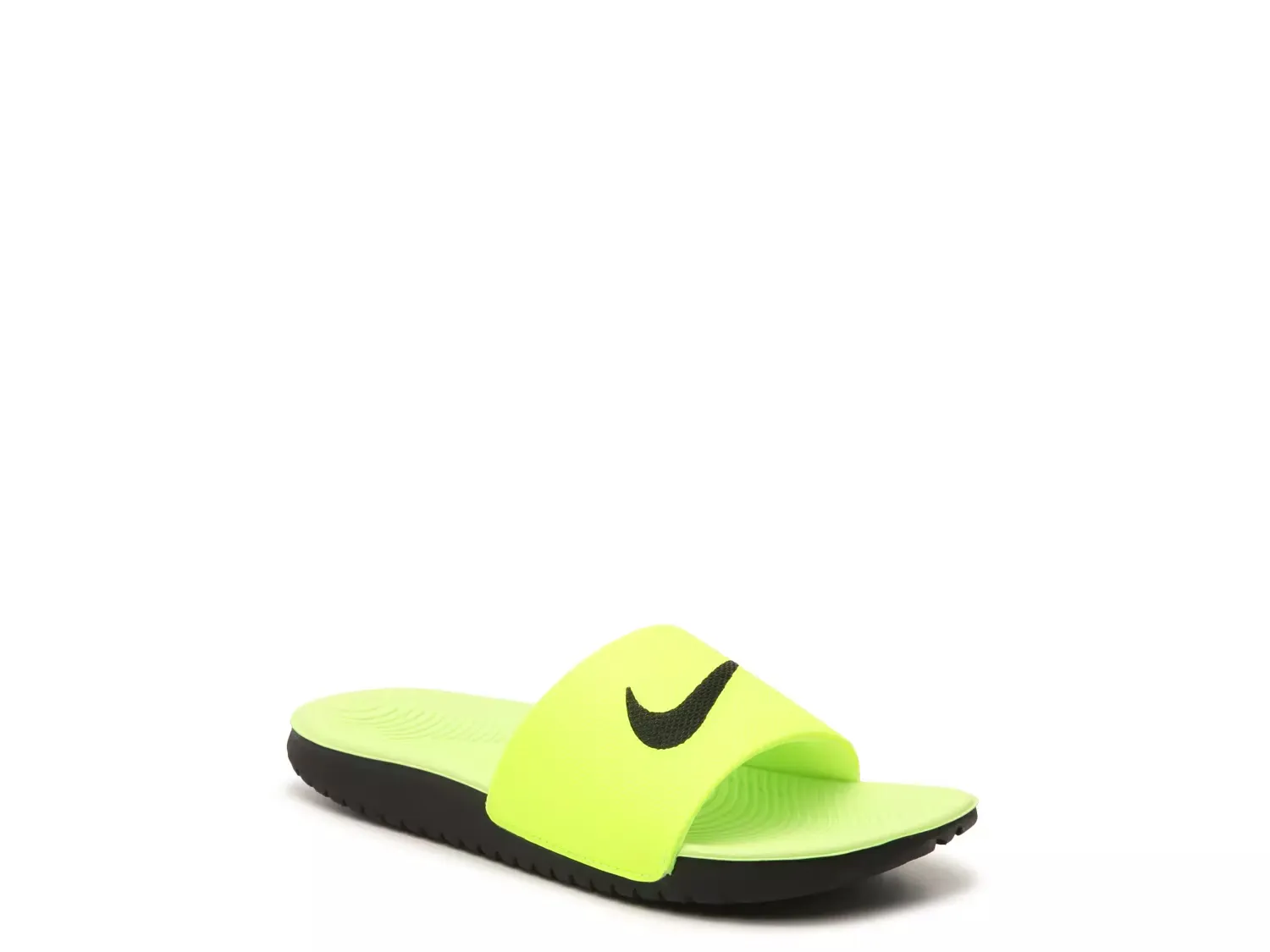 

Сандалии Kawa Slide - детские Nike, Neon Green/Black