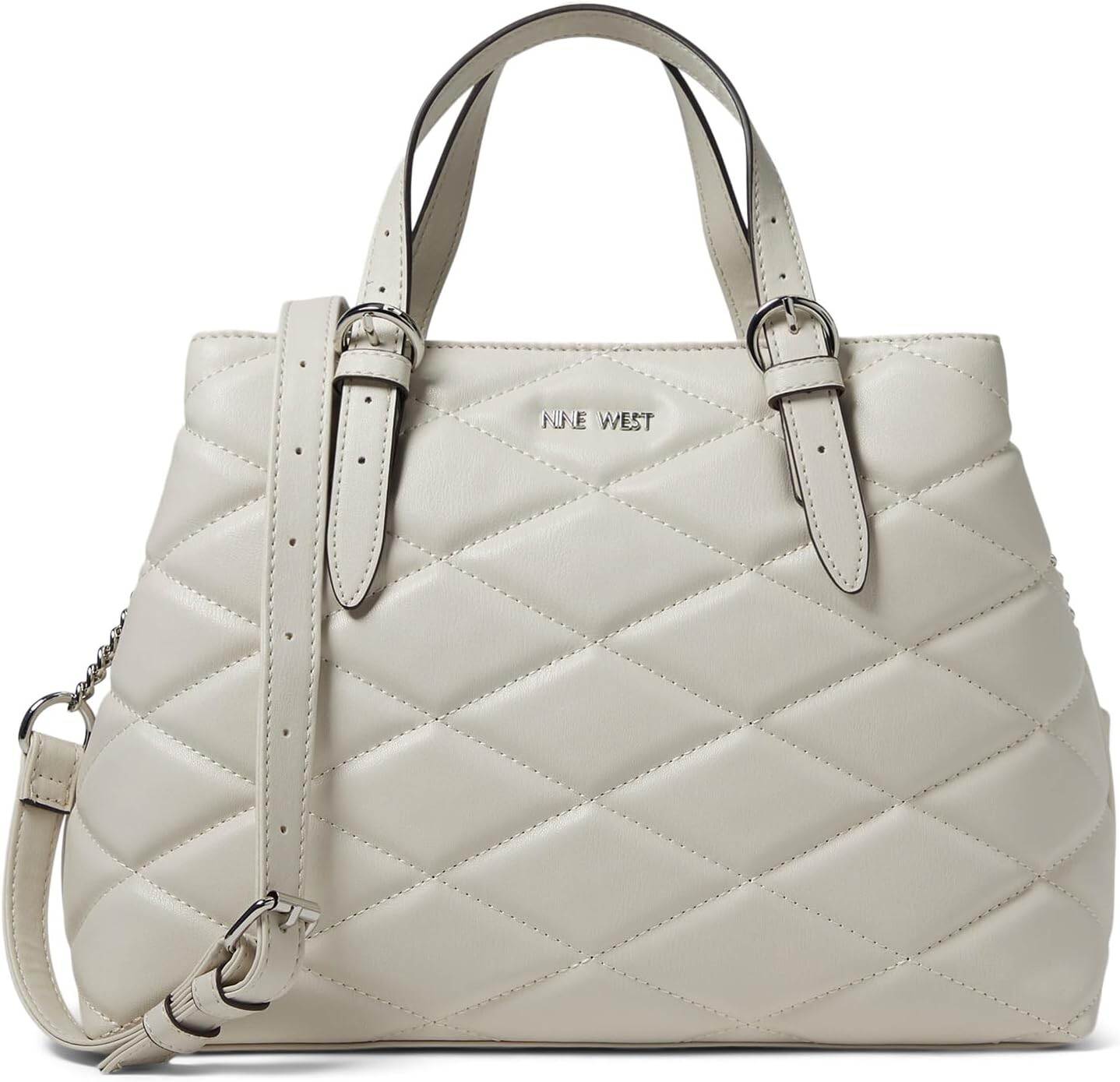 

Сумка Nine West Issy Satchel, цвет Milk, Белый, Сумка Nine West Issy Satchel, цвет Milk