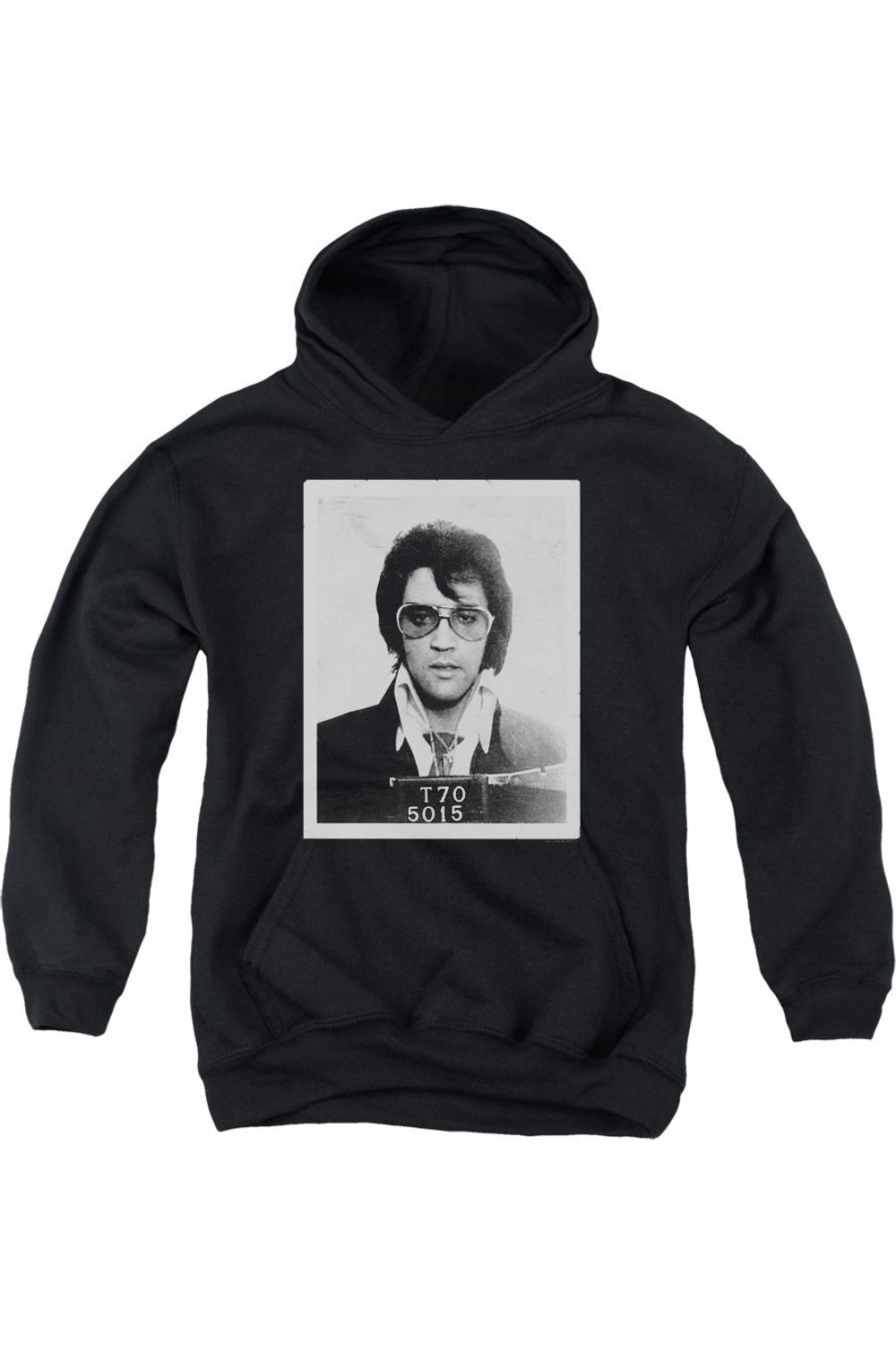 

Футболка-худи с капюшоном Elvis Presley Youth в рамке Gildan, черный