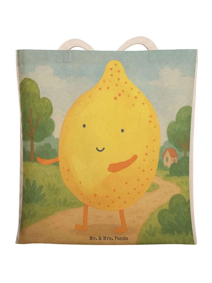 

Сумка через плечо Best Friends с лимонным дизайном без... белого цвета Mr. & Mrs. Panda