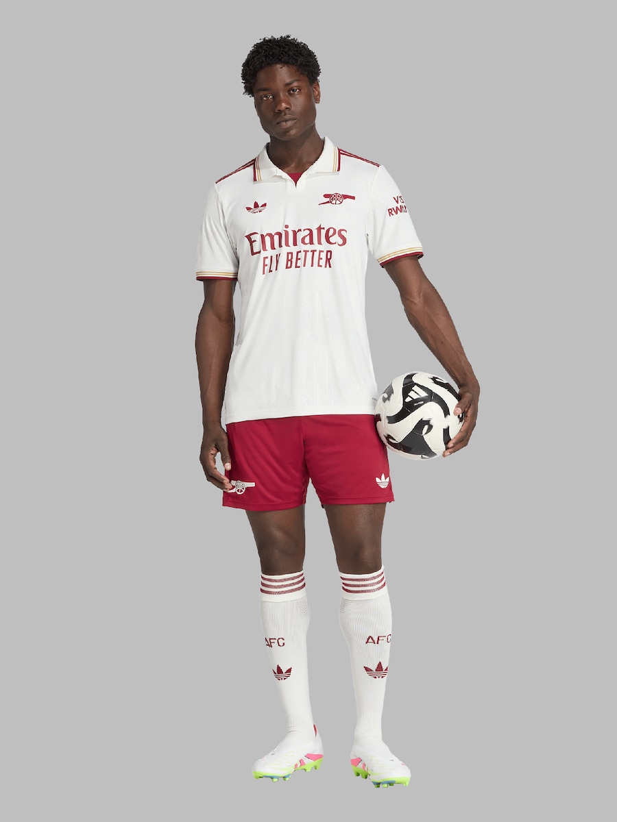 Обычные спортивные штаны ADIDAS PERFORMANCE FC Arsenal 25/26, бургундия — фото 4