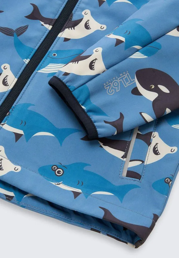 Легкая куртка с принтом по всей поверхности Tom Tailor, Blue Ocean Friends Design — фото 3