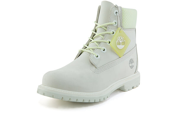 Кроссовки premium 6 inch waterproof wide fit boot 'bright white waterbuck' Timberland, белый — фото 3