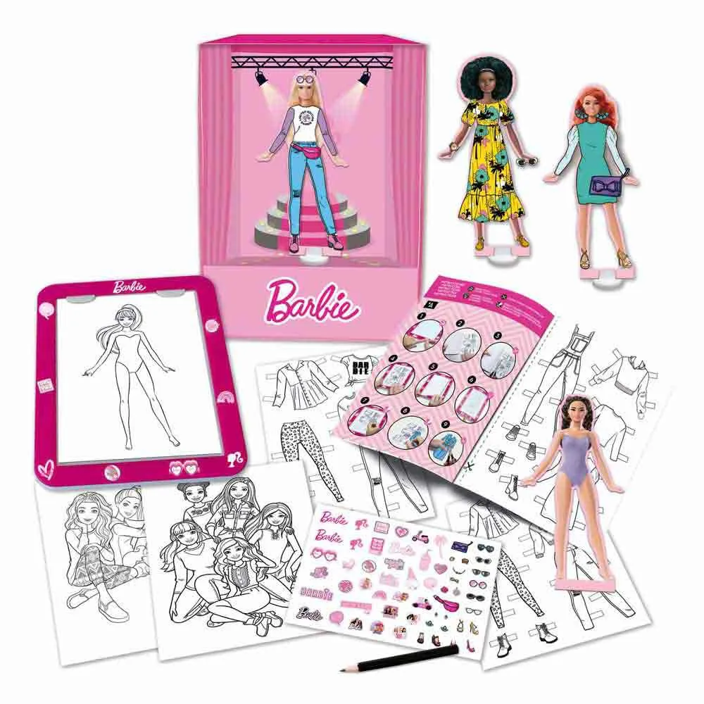 

Пазл Educa Barbie Mesa De Luz, розовый