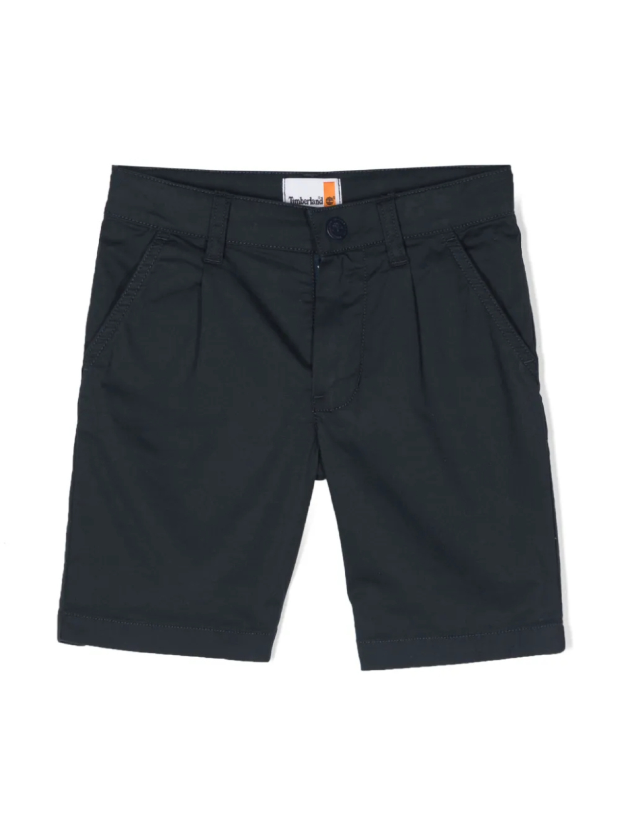 

Габардиновые шорты с логотипом Timberland Kids, синий