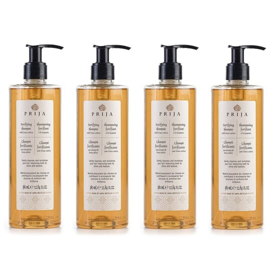 

Восстанавливающий шампунь для волос с рукколой, 4x380 мл Prija