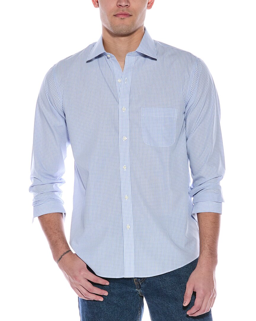 

Рубашка Brooks Brothers Regular Fit Oxford, синий