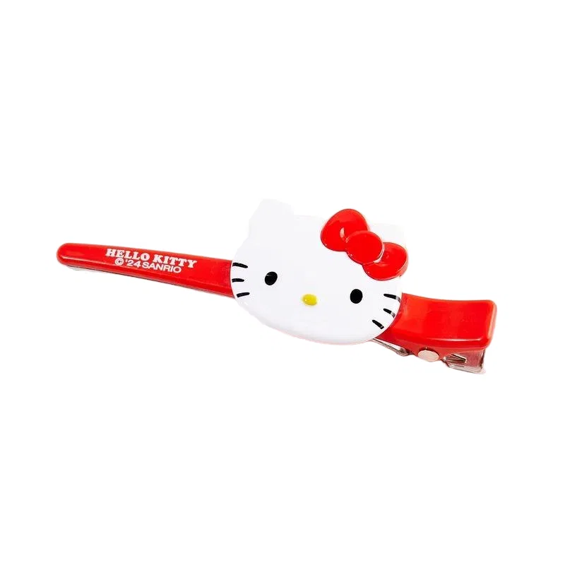 Заколка для волос Sanrio Hello Kitty из акрила, розовая — фото 4