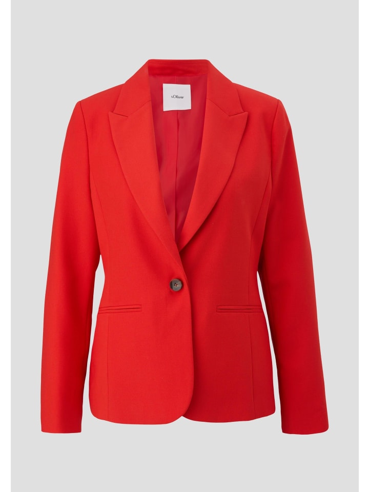 

s.Oliver Домашний пиджак в цвете 3062_клюква