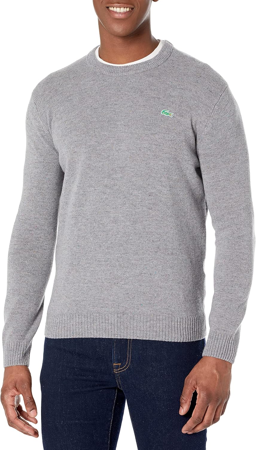 

Свитер Lacoste мужской Regular Fit из шерстяного джерси с крапчатым принтом, Rouge Nepse