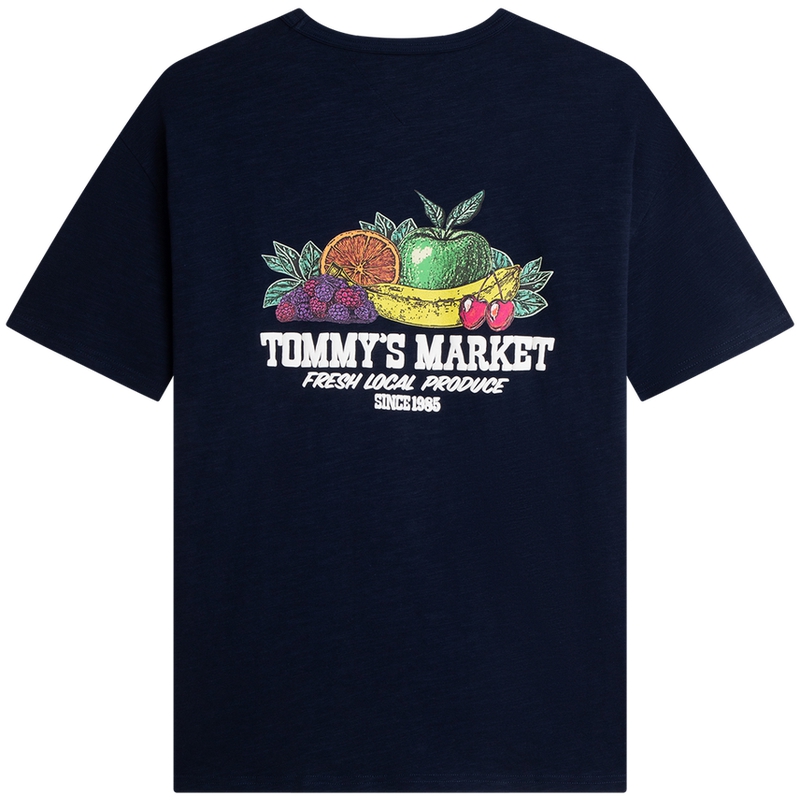 Футболка мужская с круглым вырезом Moderate Tommy Hilfiger, коричневый gvm — фото 3