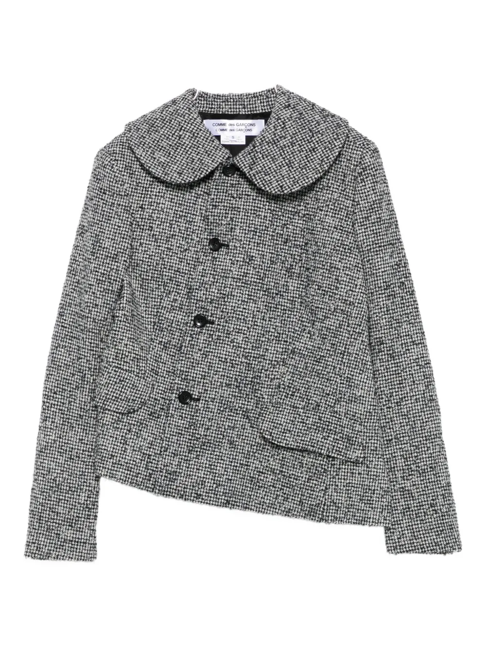 

Пиджак в гусиную лапку COMME DES GARCONS, серый