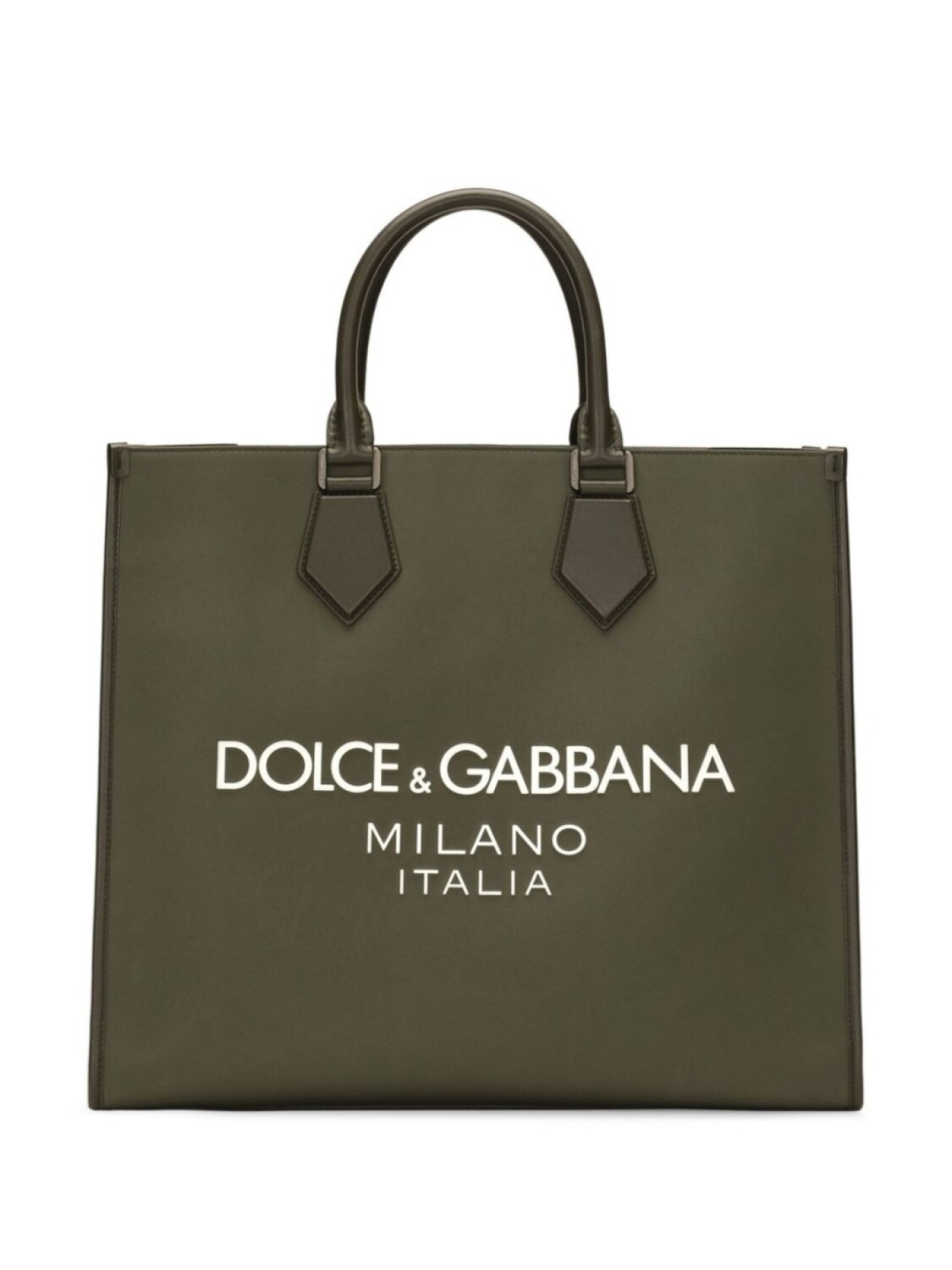 

Dolce & Gabbana большая сумка-тоут с логотипом, зеленый