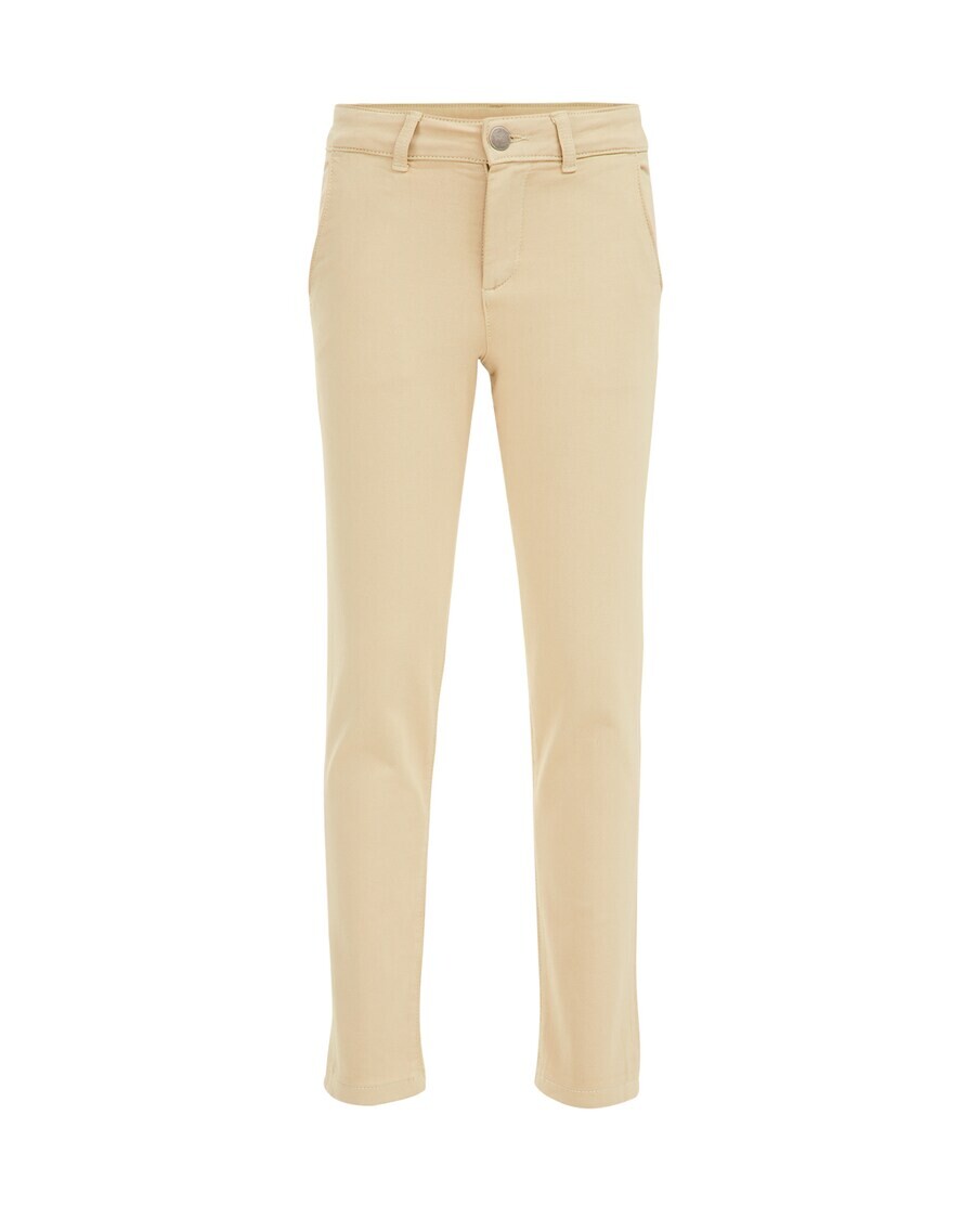 

Брюки WE Fashion Slim fit Pants, бежевый