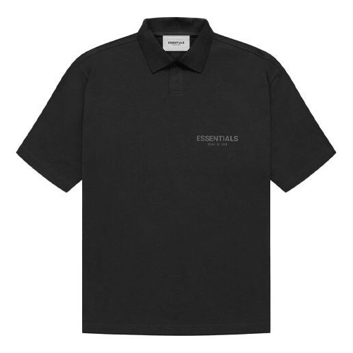 

Рубашка fw21 polo shirt 'stretch limo' Fear Of God Essentials, черный
