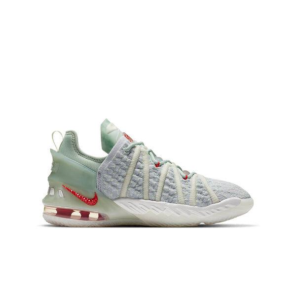 Кроссовки леброн 18 Nike, белый — фото 2