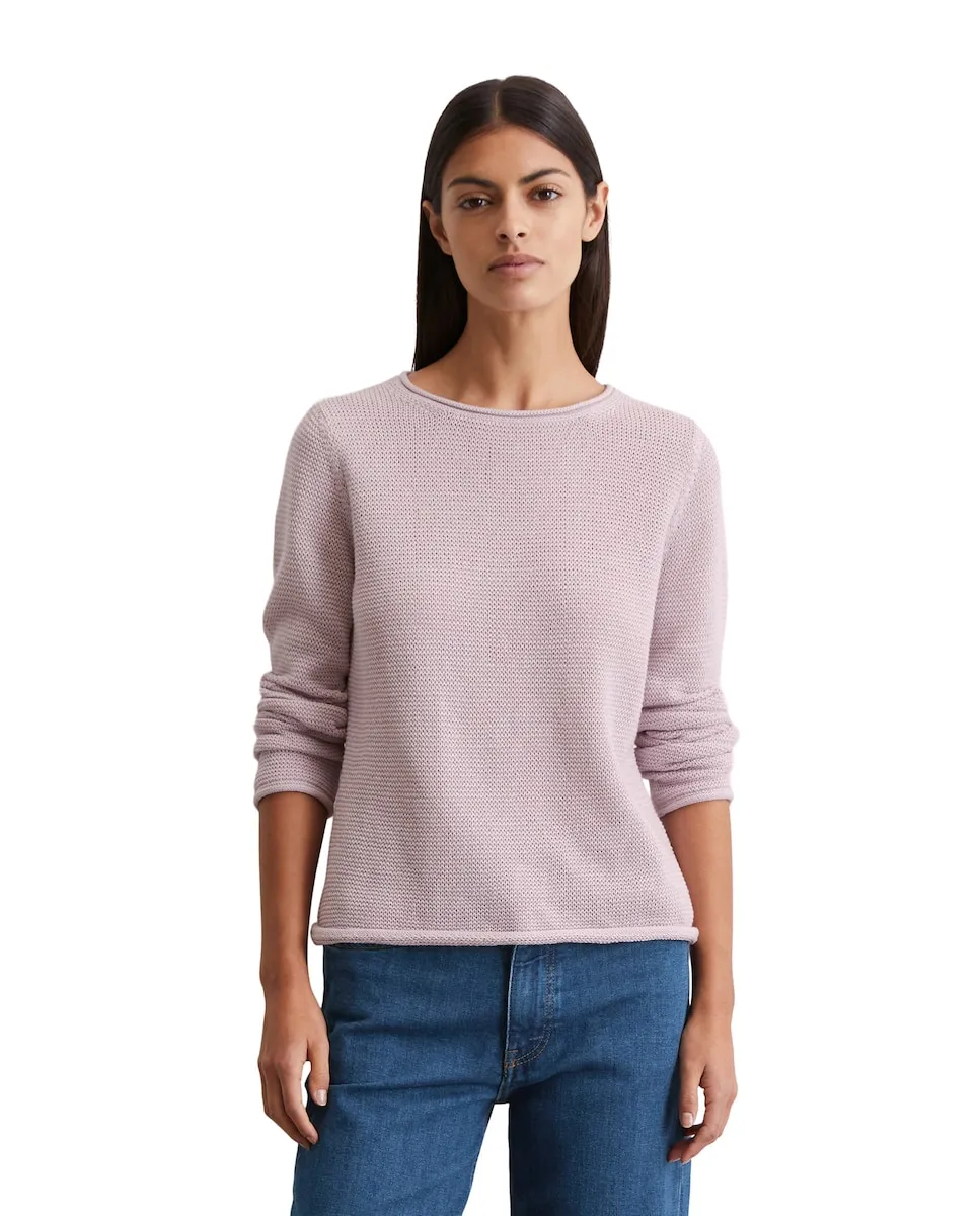 

Женские свитшоты обычного кроя из мягкого хлопкового трикотажа MARC O'POLO, светло-розовый