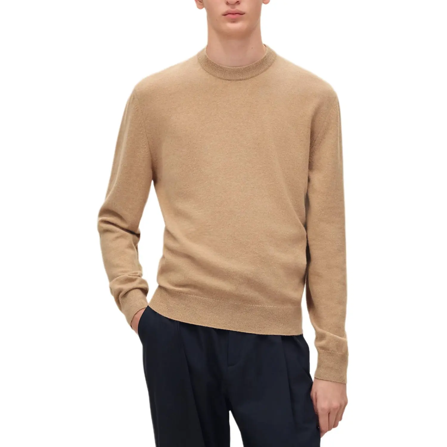 

Свитер из кашемира мужской SS26 HERMES, cow leather paper