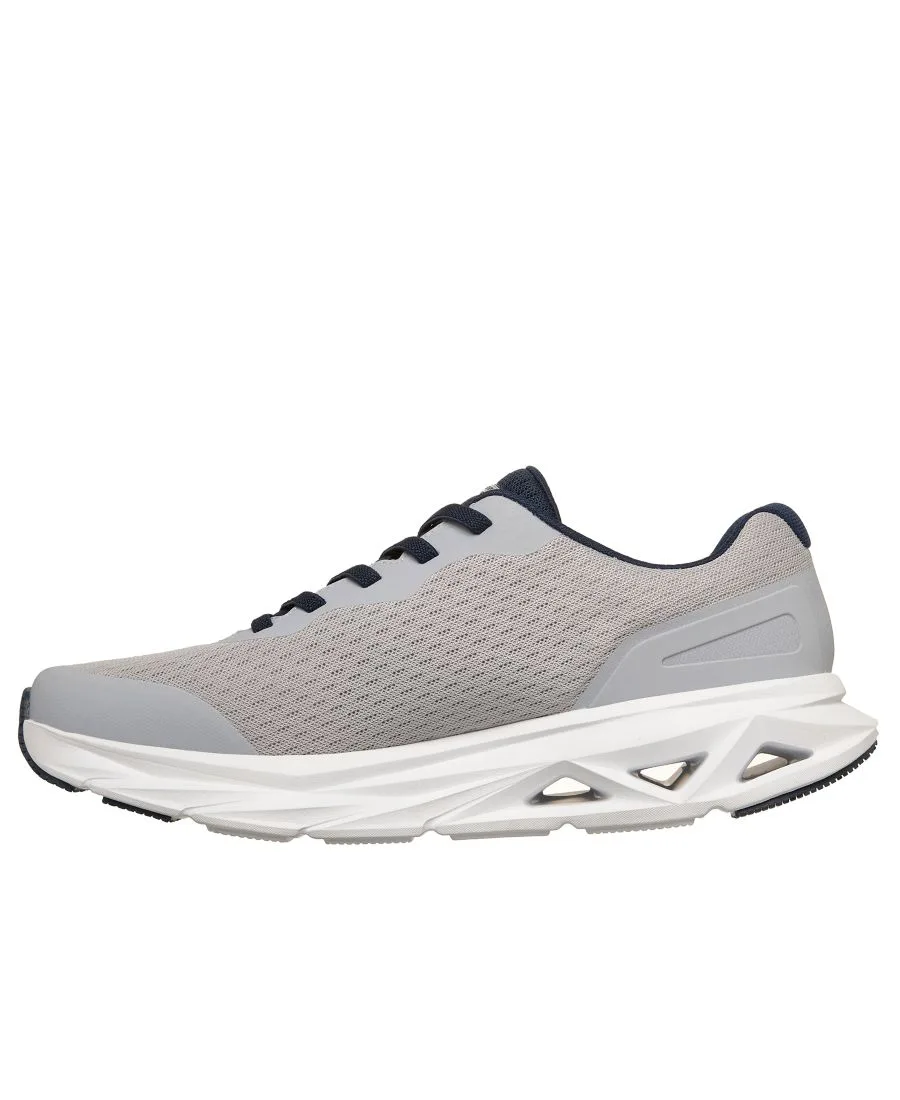 Мужские беговые кроссовки Glide-Step Vortex - Avalin от Finish Line Skechers, серый, темно-синий — фото 3