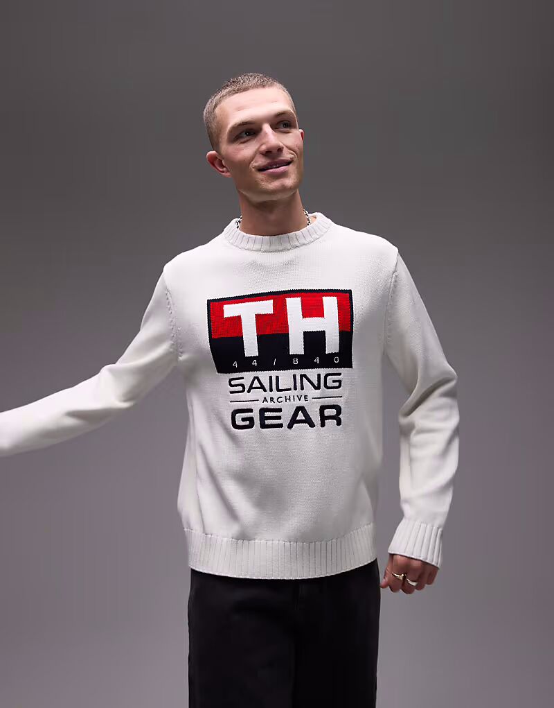 

Джемпер для парусного спорта Tommy Hilfiger в оттенке «белый»