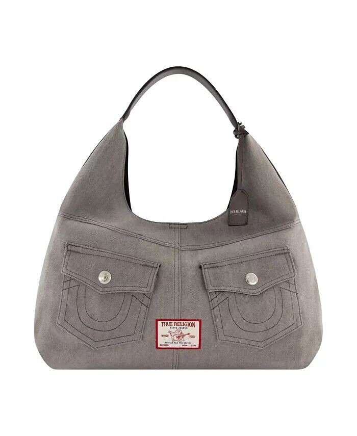

Подкова карманная большая Хобо True Religion, серый