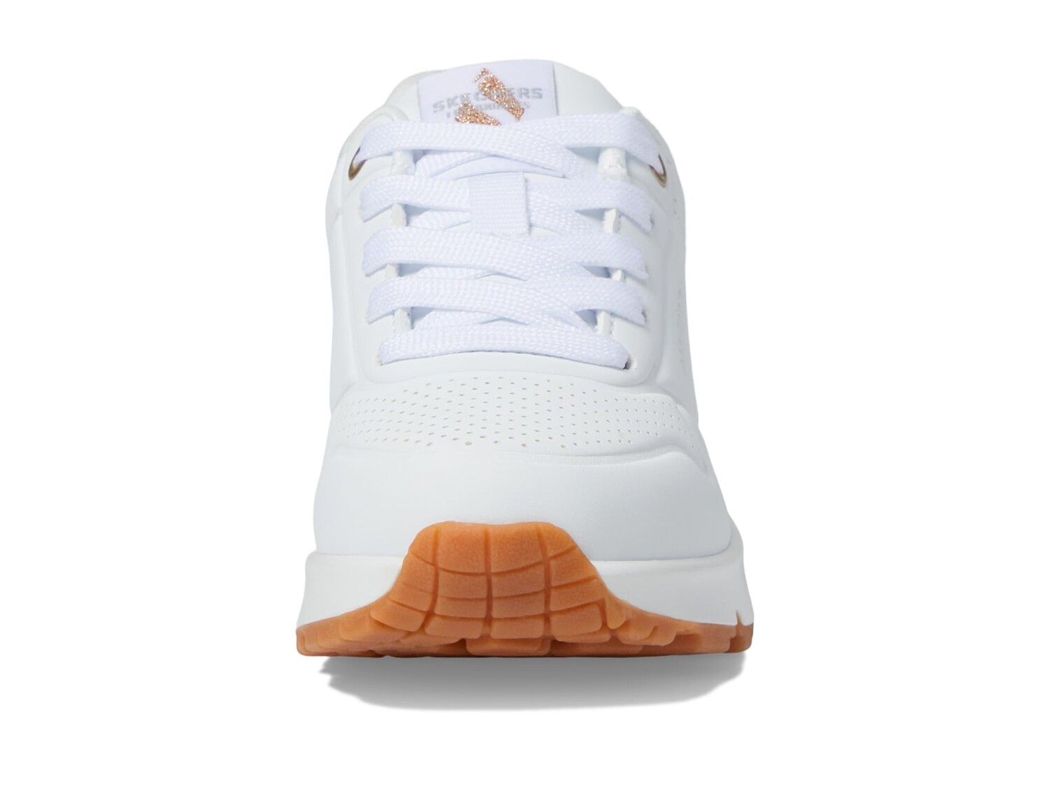 Кроссовки SKECHERS KIDS Uno Gen1 - Shimmer Away 310545L (Little Kid/Big Kid), белый — фото 2