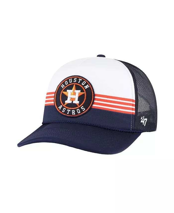 

47 Brand Мужская темно-синяя кепка Trucker Houston Astros Lift Off Foam Front Mesh с регулируемой вставкой '47 Brand