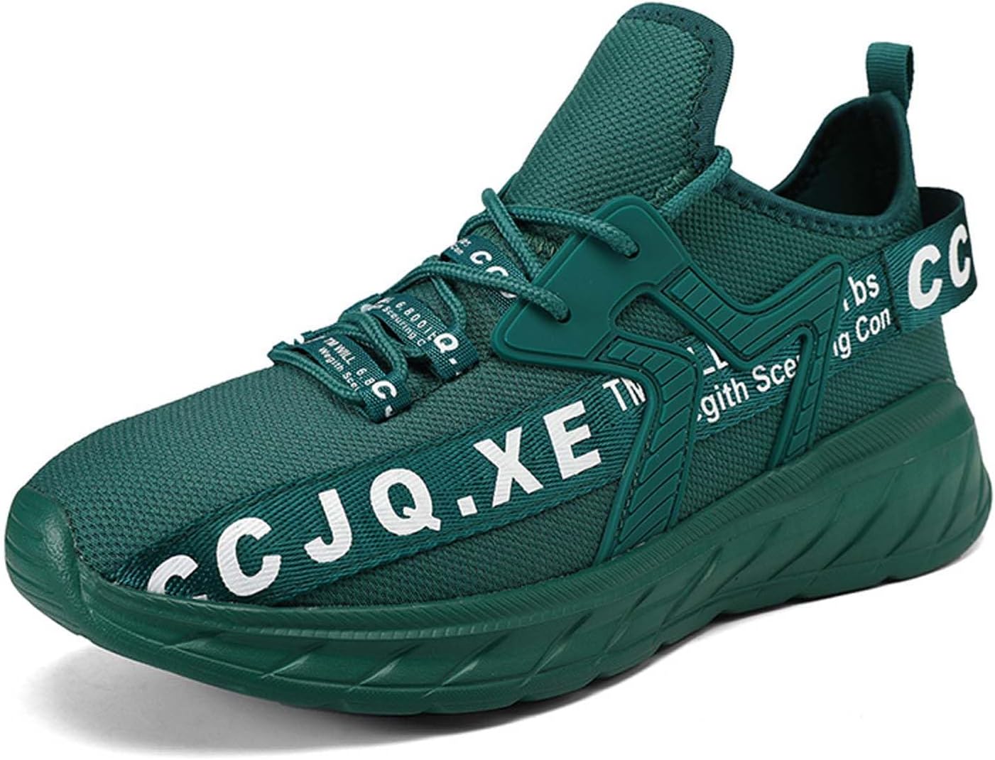 

Мужские кроссовки для ходьбы и бега, теннисные, повседневные, модные, спортивные, для бега по дороге, противоскользящие Missletty, зеленый