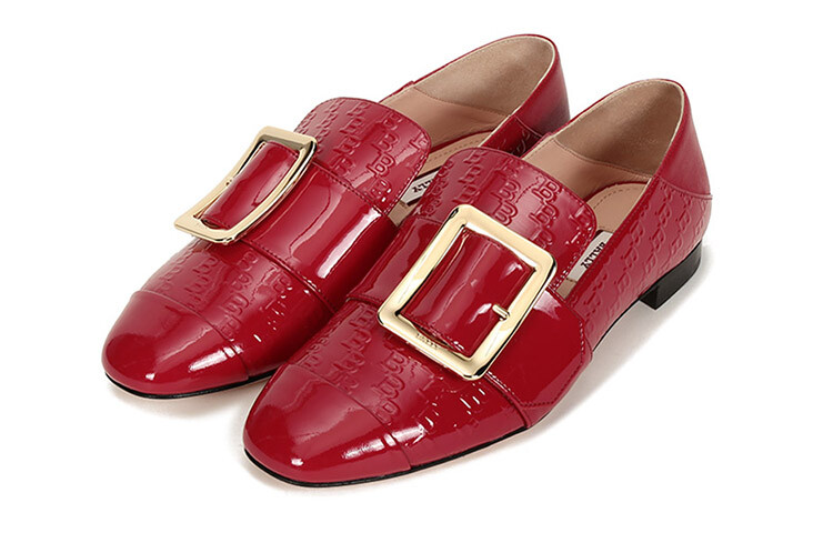 Женская повседневная обувь женская красная Bally — фото 3