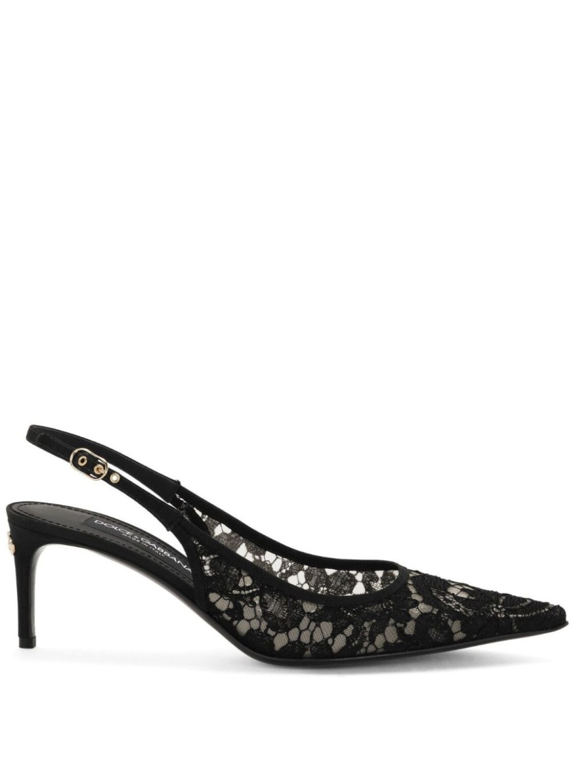 

Dolce & Gabbana туфли-лодочки с заостренным носком, черный