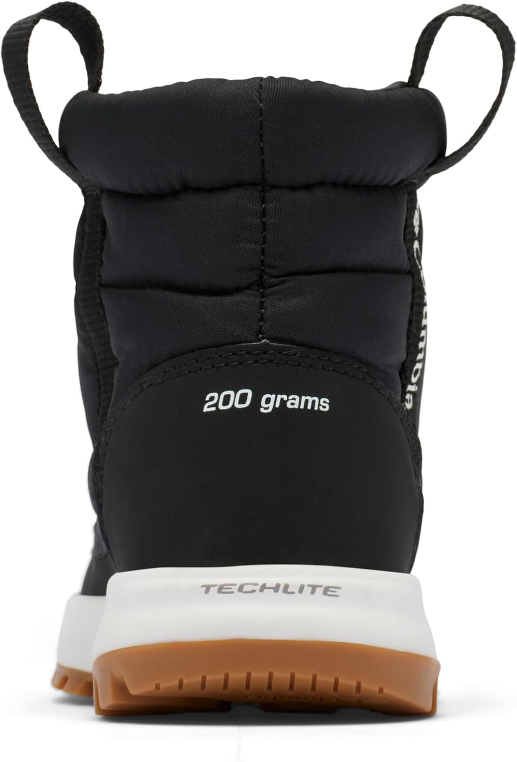 Columbia unisex-child Snowtrot Mid, Black/Sea Salt — фото 4