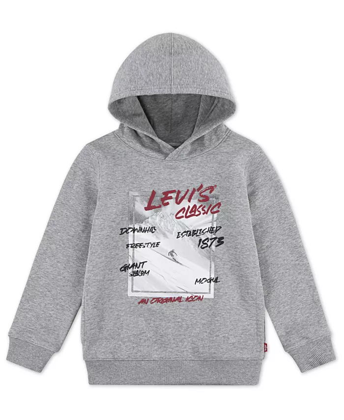 

Бойз 2T-7 Black Diamond худи с капюшоном Levi'S, серый